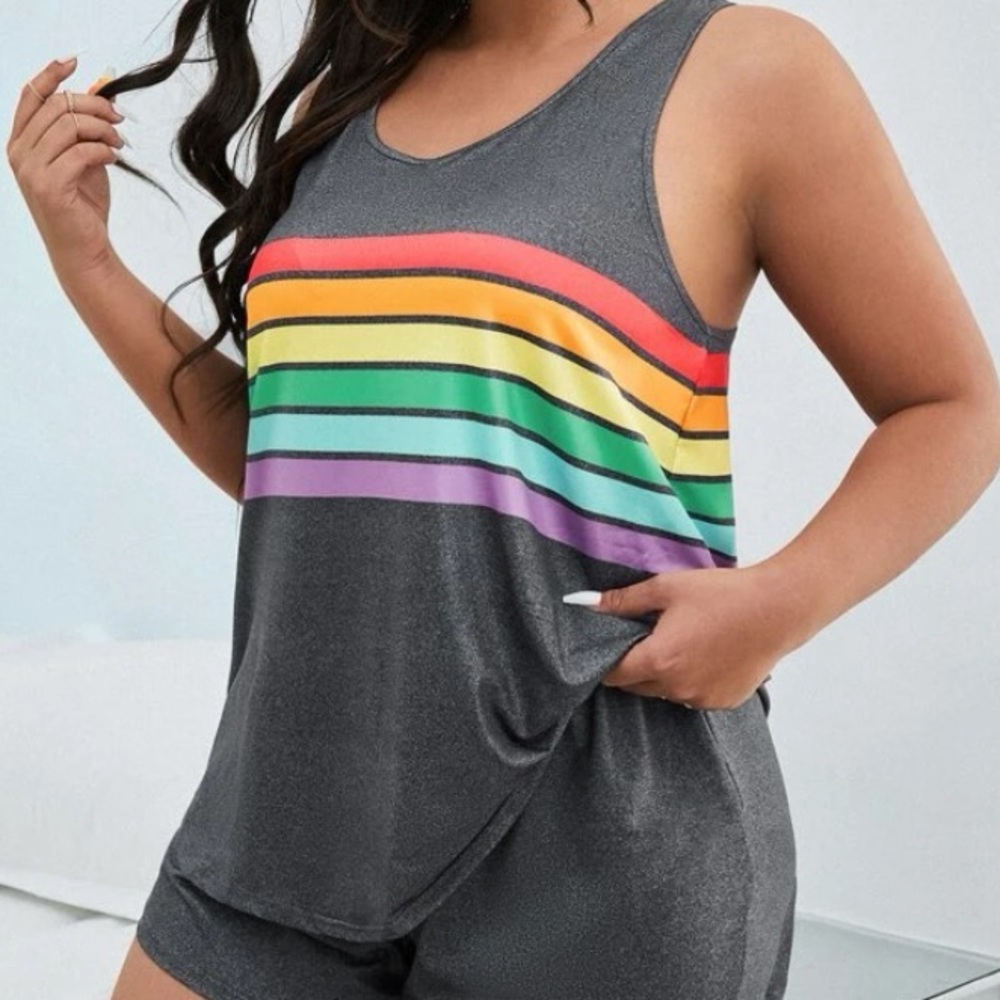 Rainbow Tank❤️🧡💛💚